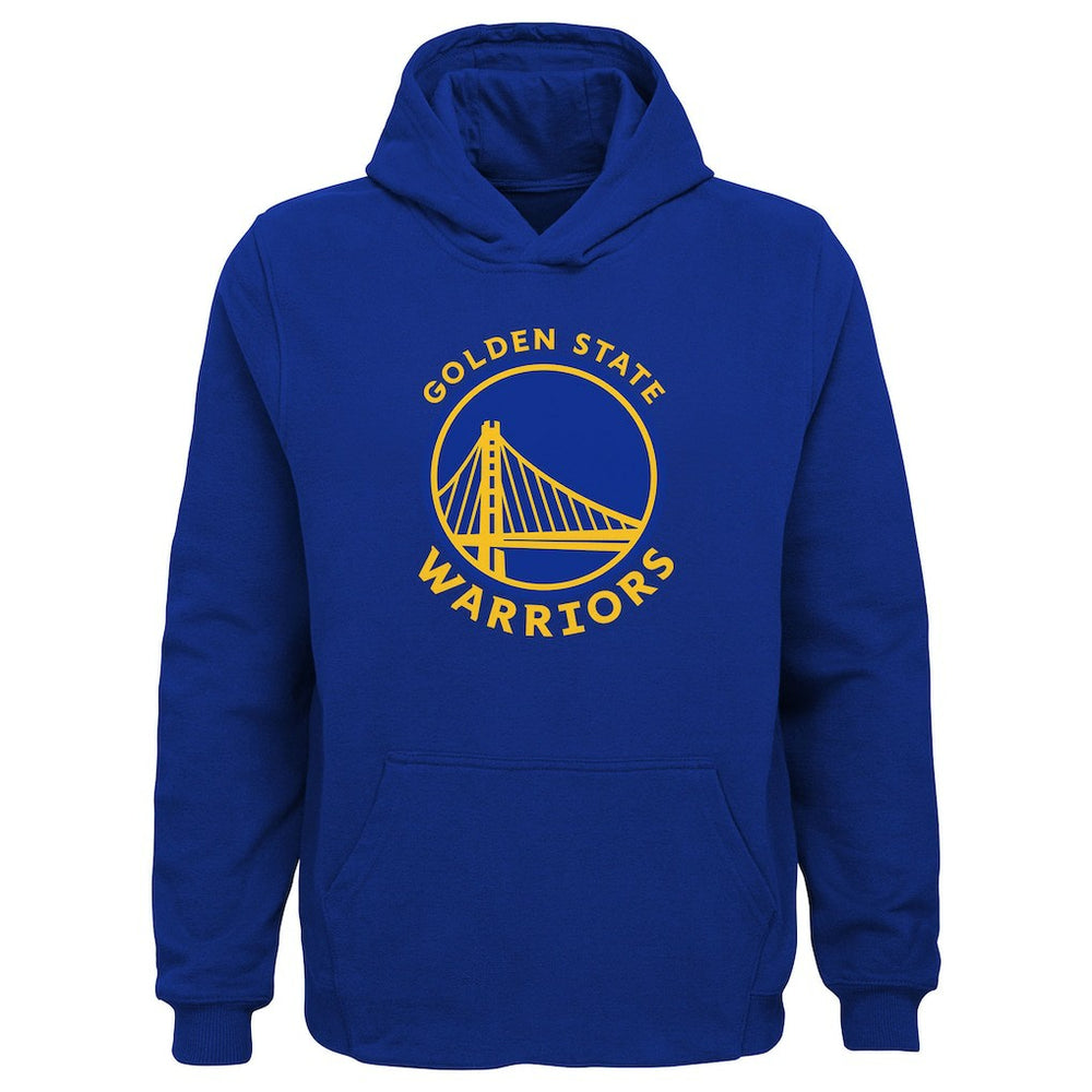 Golden State Warriors Outerstuff Youth Primary Logo Pullover Hoodie Royal - NBA