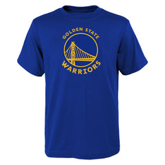 Golden State Warriors Outerstuff Youth Primary Logo T-Shirt Royal - NBA