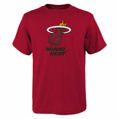Miami Heat Outerstuff Youth Primary Logo T-Shirt Red - NBA