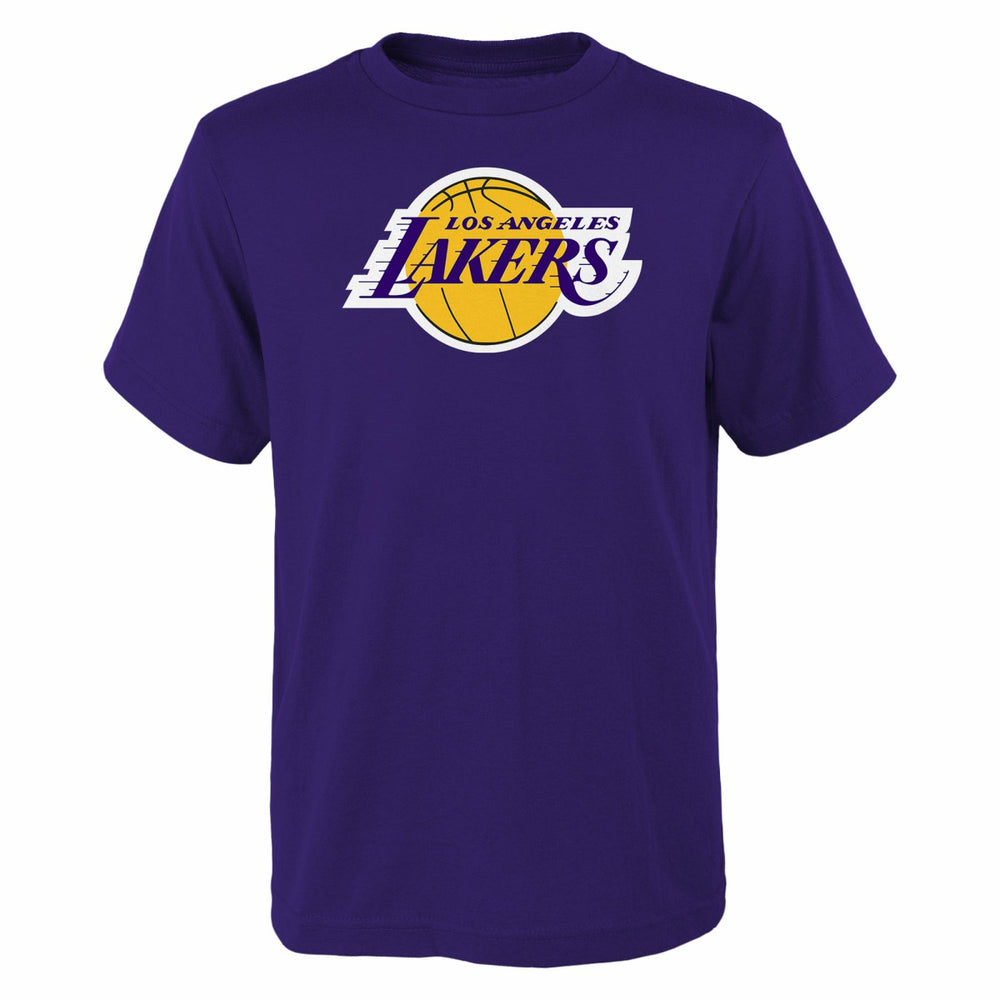 Los Angeles Lakers Outerstuff Youth Primary Logo T-Shirt Purple - NBA