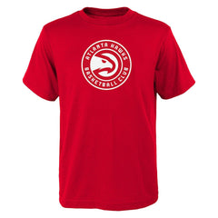 Atlanta Hawks Outerstuff Youth Primary Logo T-Shirt Red - NBA
