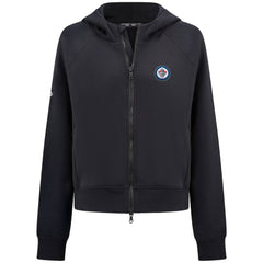 Winnipeg Jets Levelwear Women's Judd Raglan Full-Zip Hoodie - Black - NHL