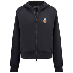 New York Islanders Levelwear Women's Judd Raglan Full-Zip Hoodie - Black - NHL