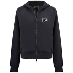 Philadelphia Flyers Levelwear Women's Judd Raglan Full-Zip Hoodie - Black - NHL