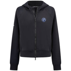 Tampa Bay Lightning Levelwear Women's Judd Raglan Full-Zip Hoodie - Black - NHL