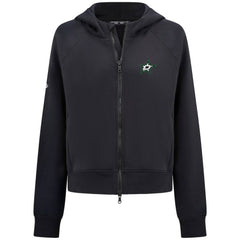 Dallas Stars Levelwear Women's Judd Raglan Full-Zip Hoodie - Black - NHL