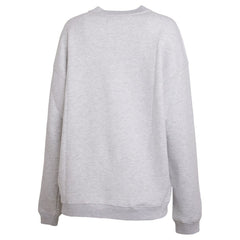New England Patriots WEAR by Erin Andrews Women's Super Bowl LX Fleece Sweatshirt Gray | NFL