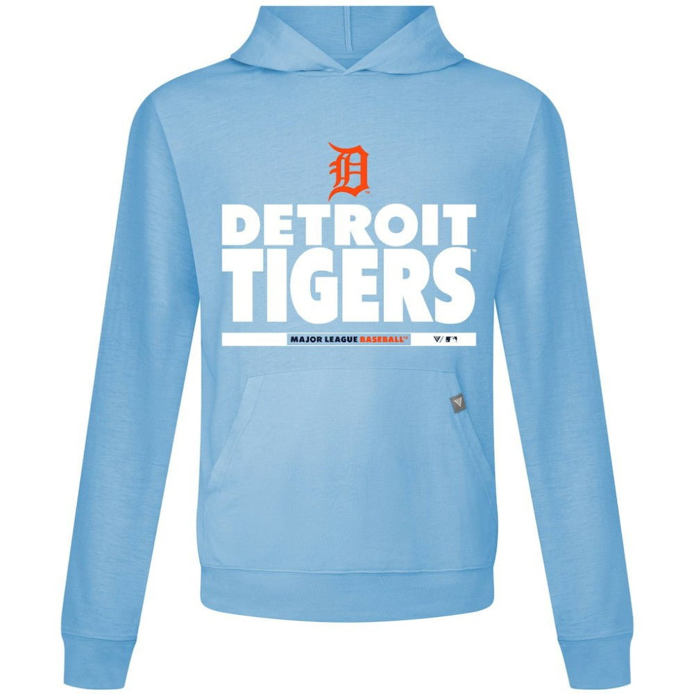 Detroit Tigers Levelwear Relay Center Stage Long Sleeve Hooded T-Shirt - MLB