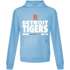 Detroit Tigers Levelwear Relay Center Stage Long Sleeve Hooded T-Shirt - MLB