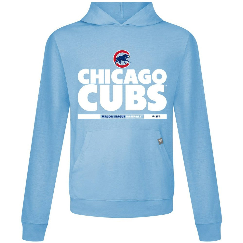 Chicago Cubs Levelwear Relay Center Stage Long Sleeve Hooded T-Shirt - MLB