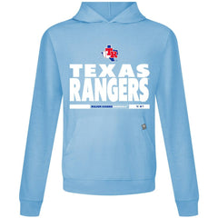 Texas Rangers Levelwear Relay Center Stage Long Sleeve Hooded T-Shirt - MLB