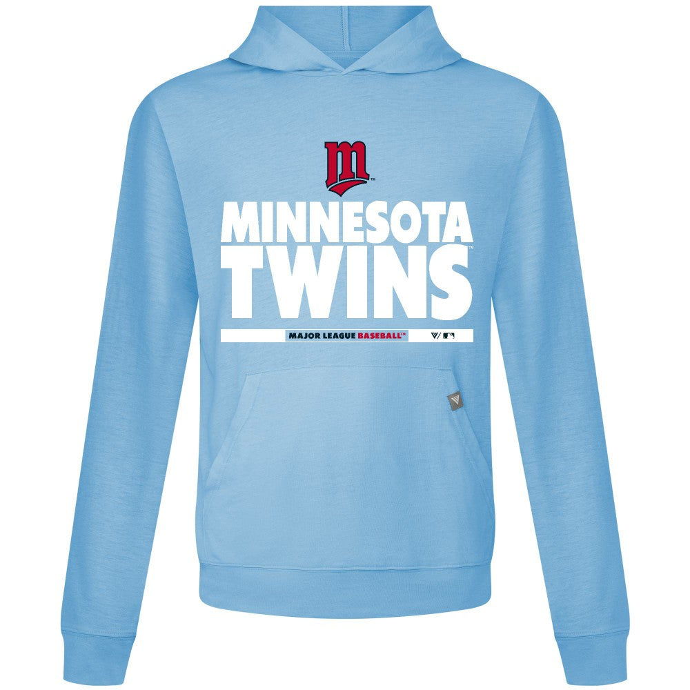 Minnesota Twins Levelwear Relay Center Stage Long Sleeve Hooded T-Shirt - MLB