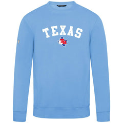 Texas Rangers Levelwear Zane Felt Arch Pullover Sweatshirt - MLB
