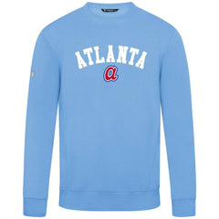 Atlanta Braves Levelwear Zane Felt Arch Pullover Sweatshirt - MLB