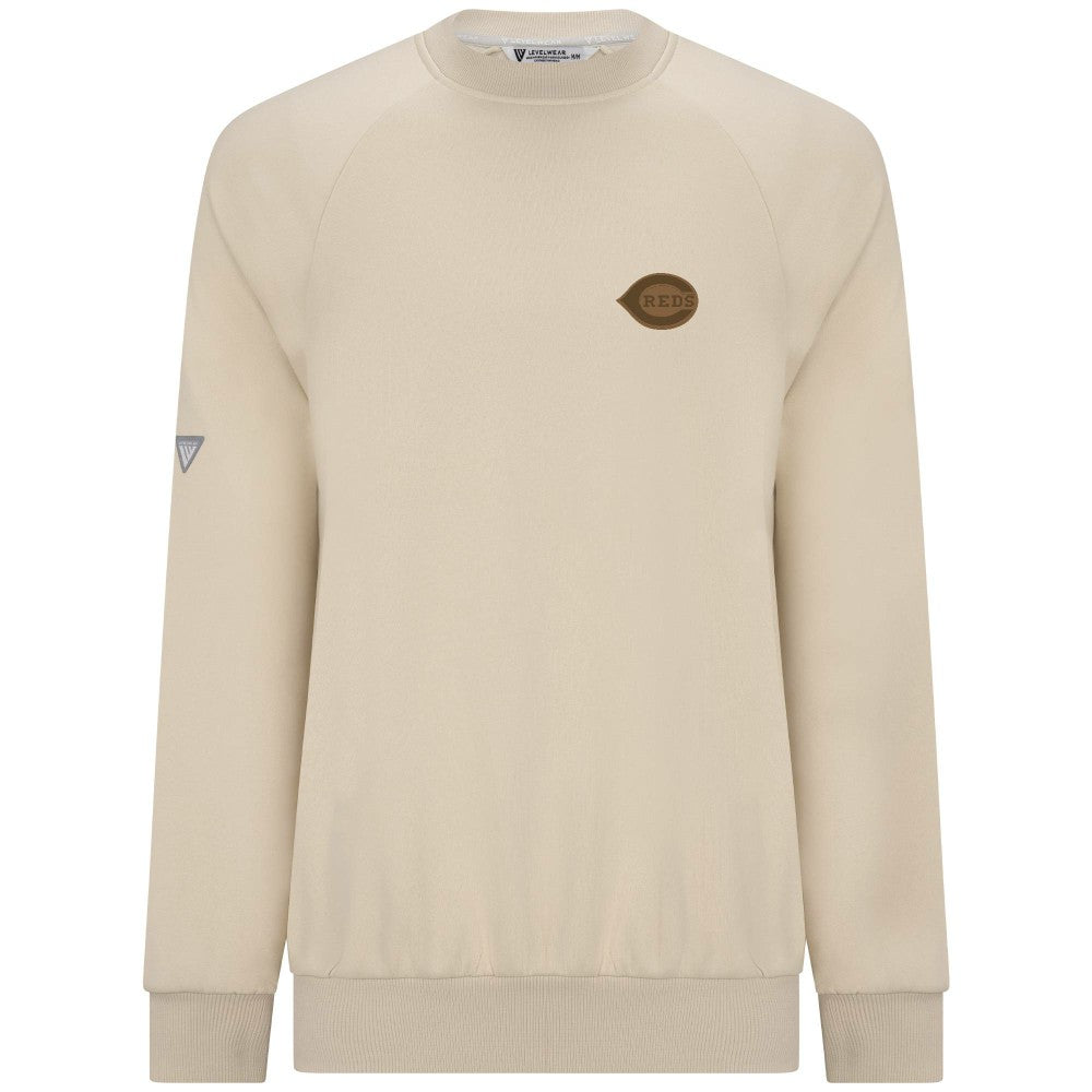 Cincinnati Reds Levelwear Connect Logo Sweatshirt - MLB