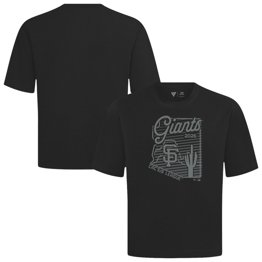 San Francisco Giants Levelwear Sunrise Luxe Signature Knit T-Shirt - MLB