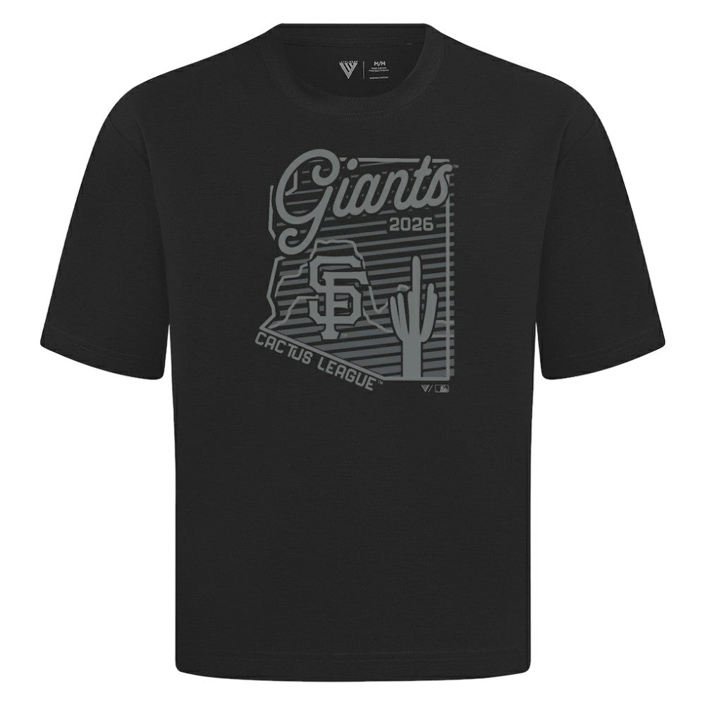 San Francisco Giants Levelwear Sunrise Luxe Signature Knit T-Shirt - MLB