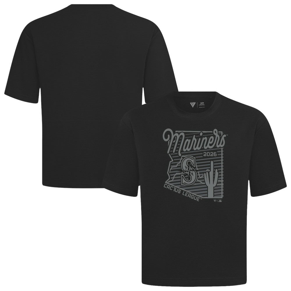 Seattle Mariners Levelwear Sunrise Luxe Signature Knit T-Shirt - MLB