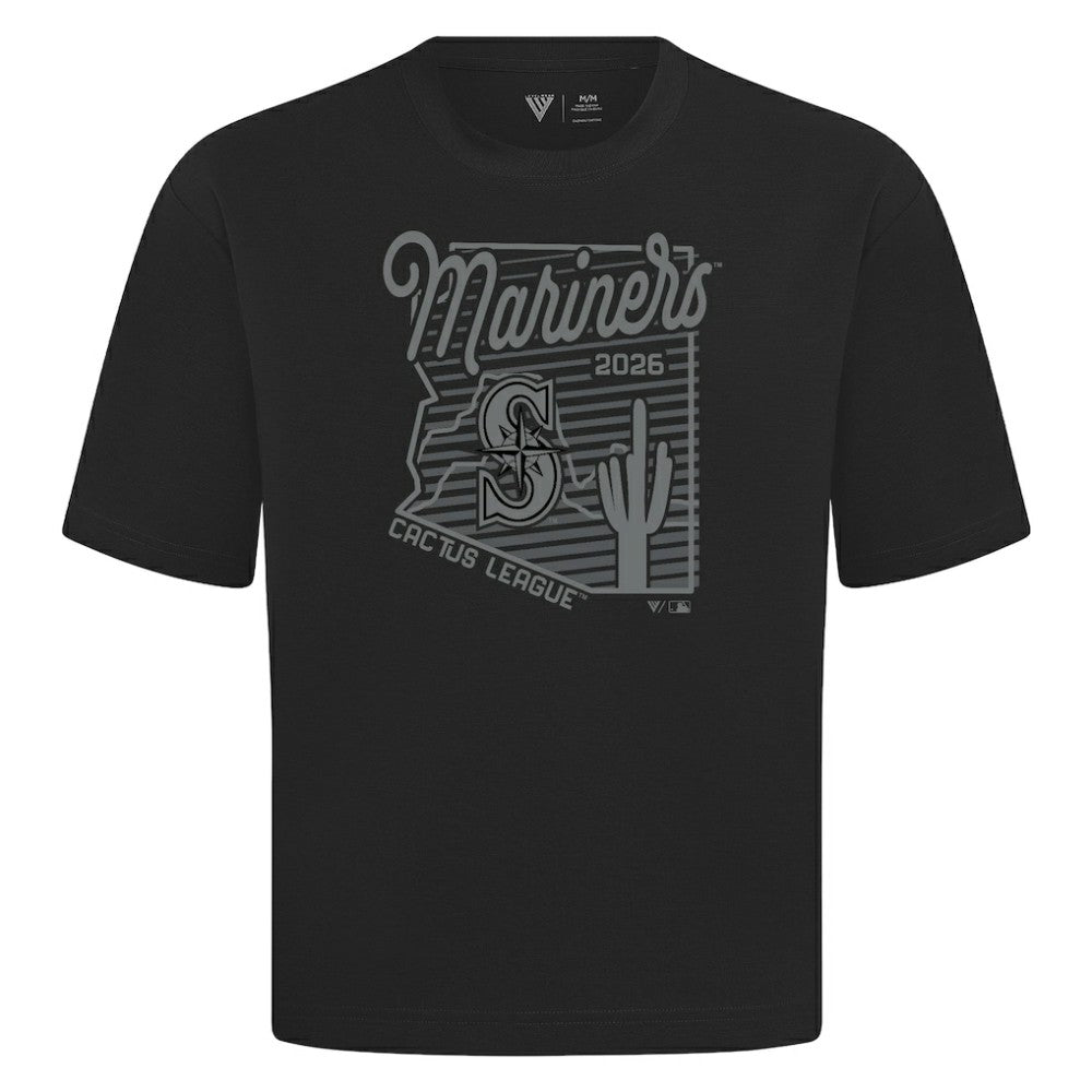 Seattle Mariners Levelwear Sunrise Luxe Signature Knit T-Shirt - MLB
