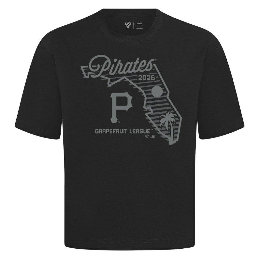 Pittsburgh Pirates Levelwear Sunrise Luxe Signature Knit T-Shirt - MLB