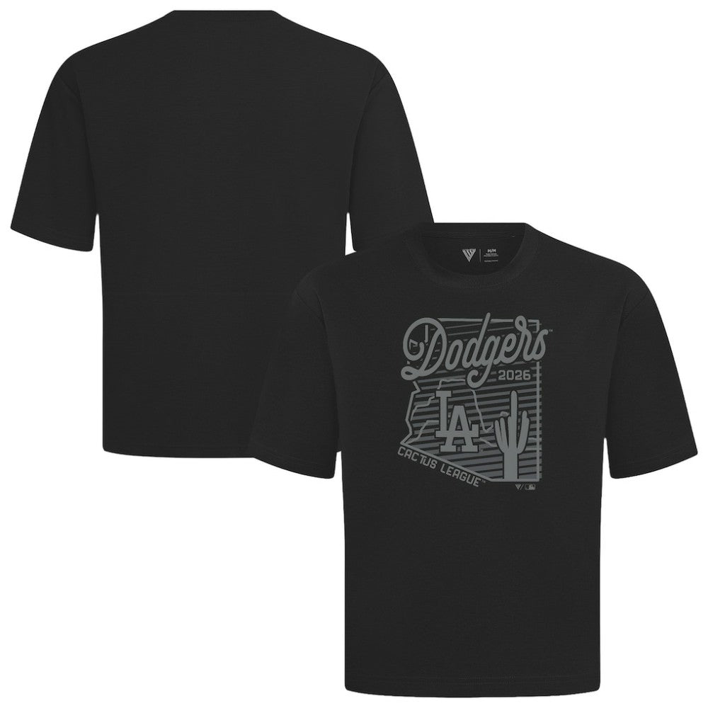 Los Angeles Dodgers Levelwear Sunrise Luxe Signature Knit T-Shirt - MLB