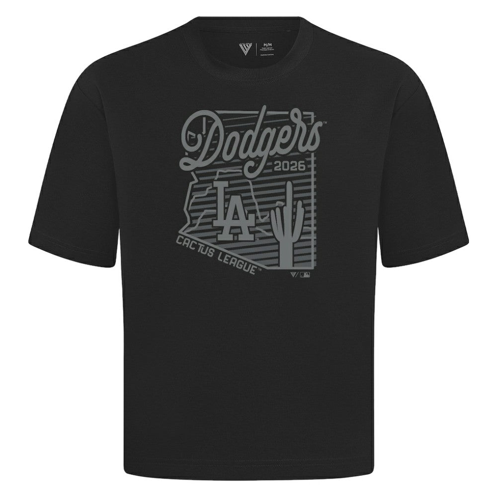 Los Angeles Dodgers Levelwear Sunrise Luxe Signature Knit T-Shirt - MLB