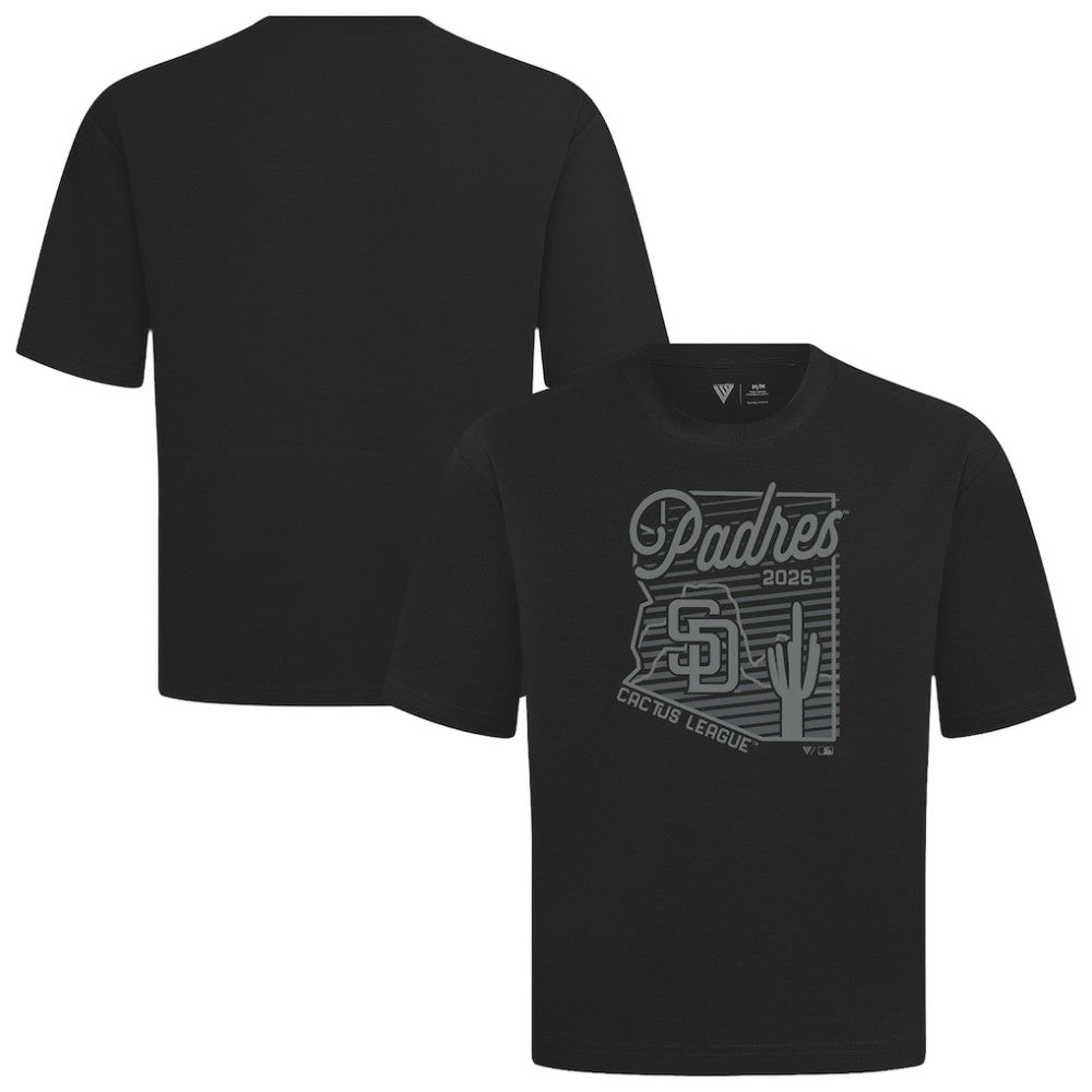 San Diego Padres Levelwear Sunrise Luxe Signature Knit T-Shirt - MLB