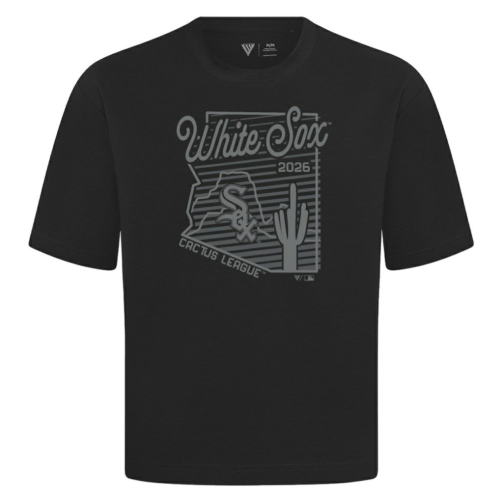Chicago White Sox Levelwear Sunrise Luxe Signature Knit T-Shirt - MLB
