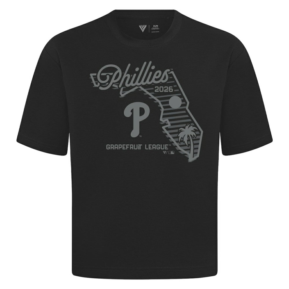 Philadelphia Phillies Levelwear Sunrise Luxe Signature Knit T-Shirt - MLB