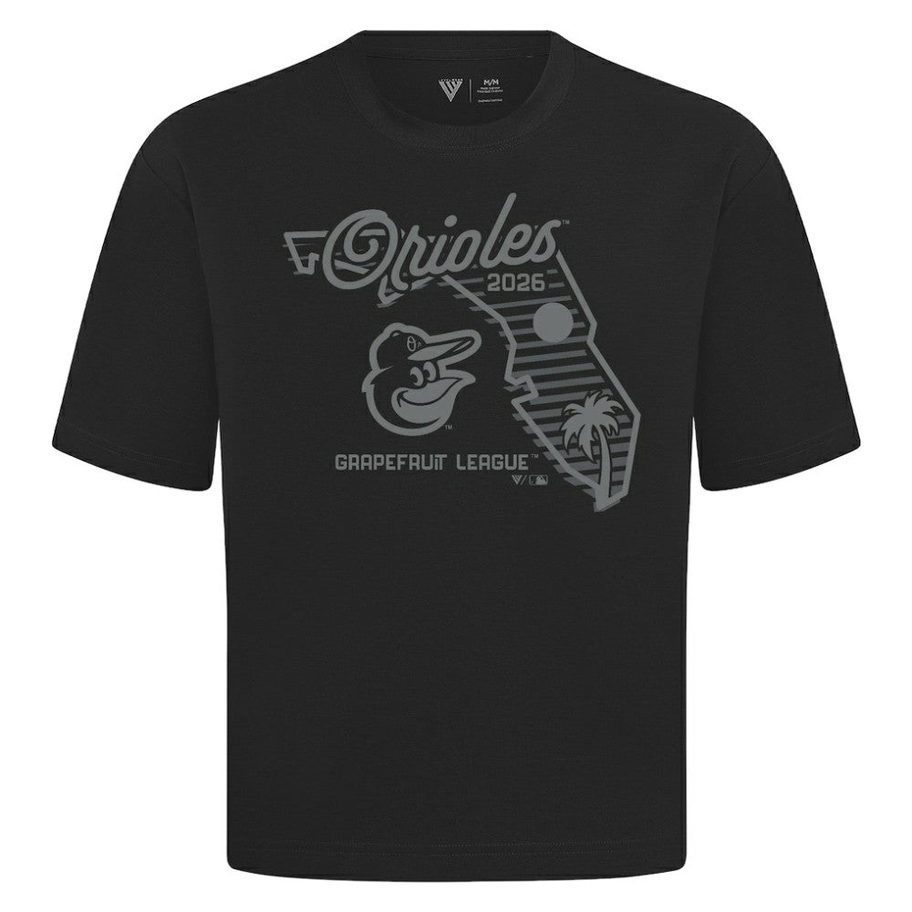 Baltimore Orioles Levelwear Sunrise Luxe Signature Knit T-Shirt - MLB