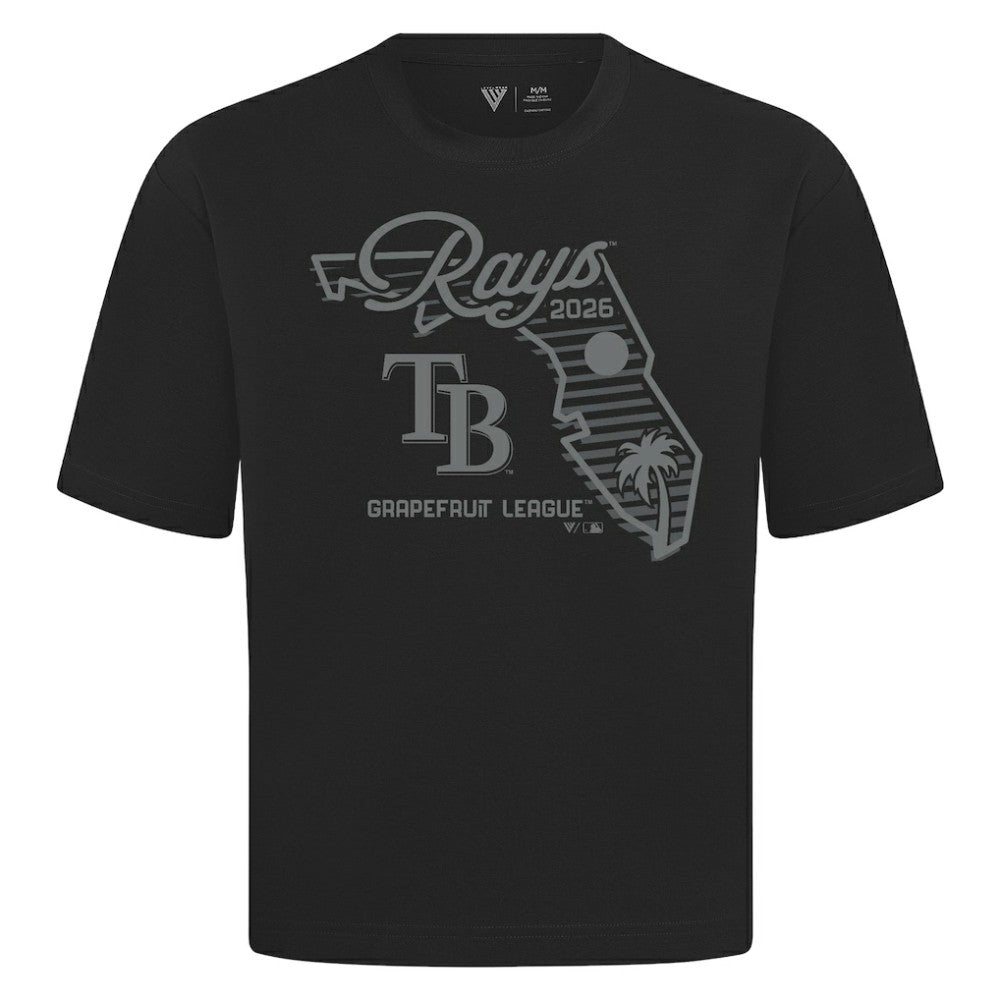Tampa Bay Rays Levelwear Sunrise Luxe Signature Knit T-Shirt - MLB