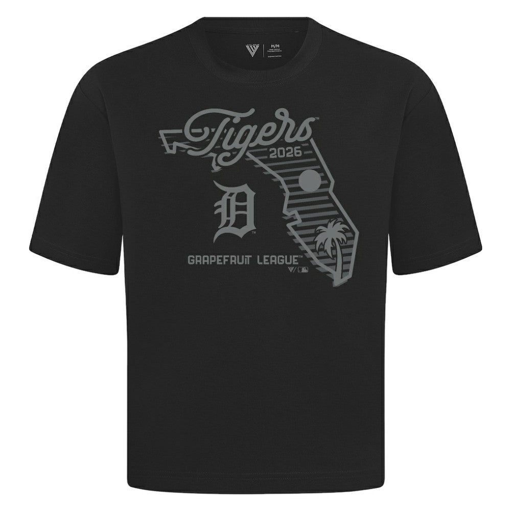 Detroit Tigers Levelwear Sunrise Luxe Signature Knit T-Shirt - MLB