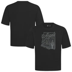 Los Angeles Angels Levelwear Sunrise Luxe Signature Knit T-Shirt - MLB