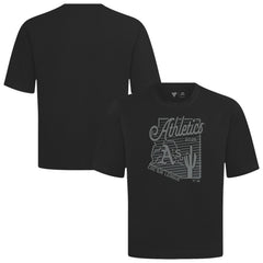 Athletics Levelwear Sunrise Luxe Signature Knit T-Shirt - MLB
