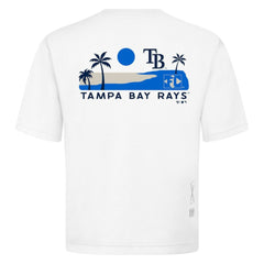 Tampa Bay Rays Levelwear Panoramic Luxe Signature Knit T-Shirt - MLB