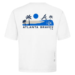 Atlanta Braves Levelwear Panoramic Luxe Signature Knit T-Shirt - MLB