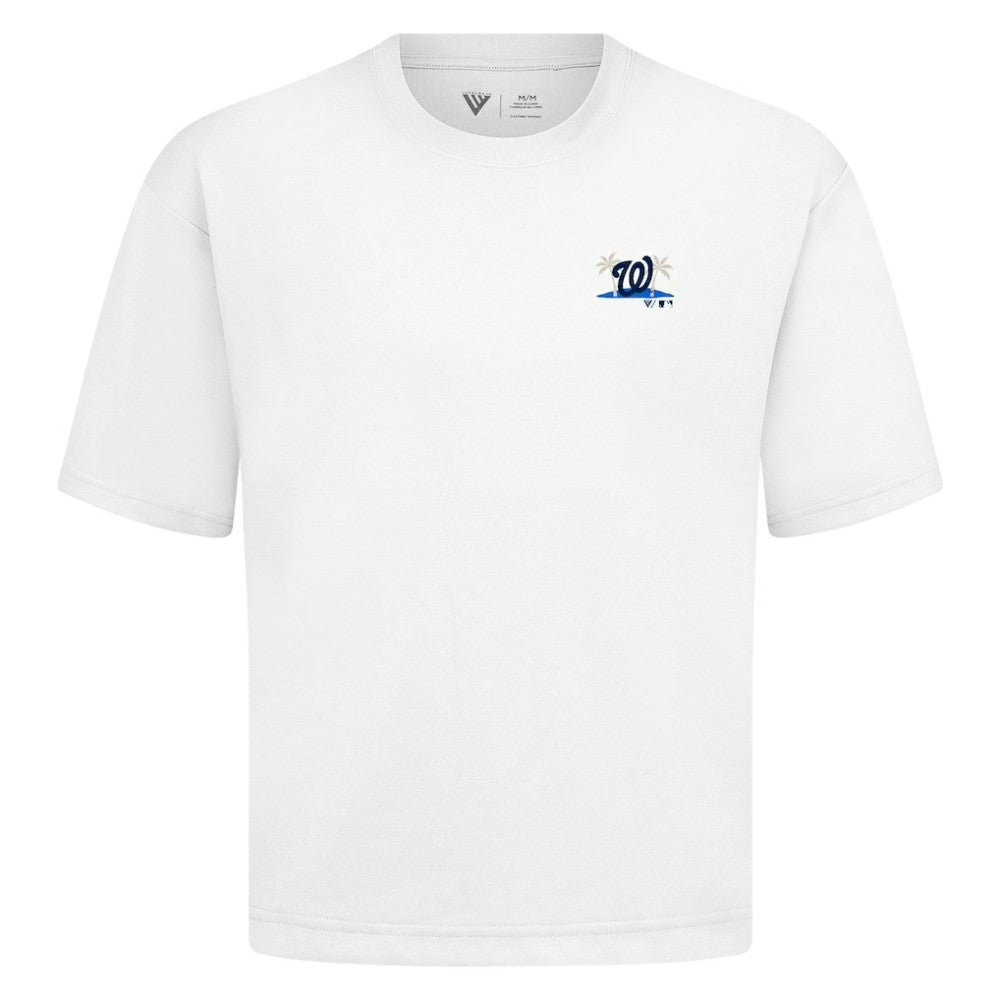 Washington Nationals Levelwear Panoramic Luxe Signature Knit T-Shirt - MLB