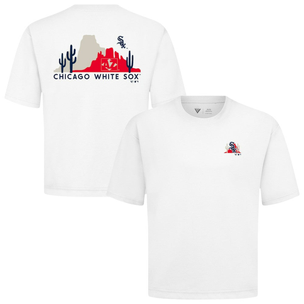 Chicago White Sox Levelwear Panoramic Luxe Signature Knit T-Shirt - MLB