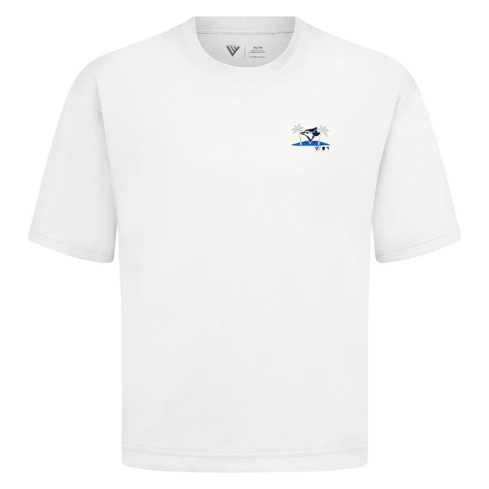 Toronto Blue Jays Levelwear Panoramic Luxe Signature Knit T-Shirt - MLB