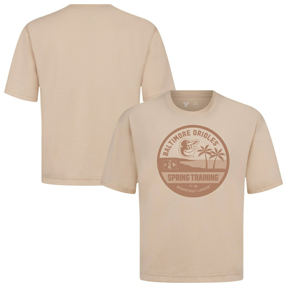 Baltimore Orioles Levelwear Spring Training Badge Luxe Signature Knit T-Shirt - MLB
