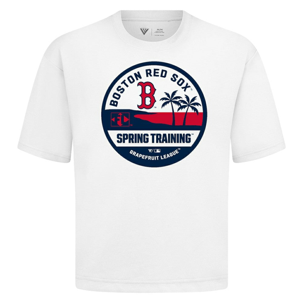 Boston Red Sox Levelwear Spring Training Badge Luxe Signature Knit T-Shirt - MLB