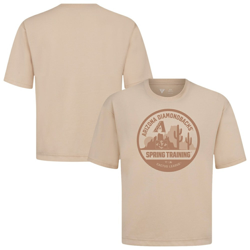 Arizona Diamondbacks Levelwear Spring Training Badge Luxe Signature Knit T-Shirt - MLB