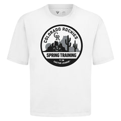 Colorado Rockies Levelwear Spring Training Badge Luxe Signature Knit T-Shirt - MLB