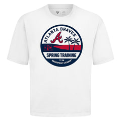 Atlanta Braves Levelwear Spring Training Badge Luxe Signature Knit T-Shirt - MLB
