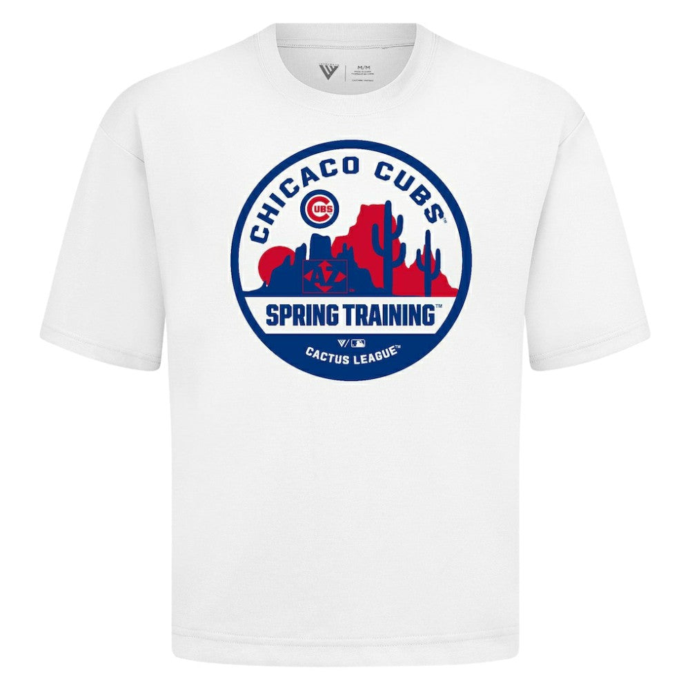 Chicago Cubs Levelwear Spring Training Badge Luxe Signature Knit T-Shirt - MLB