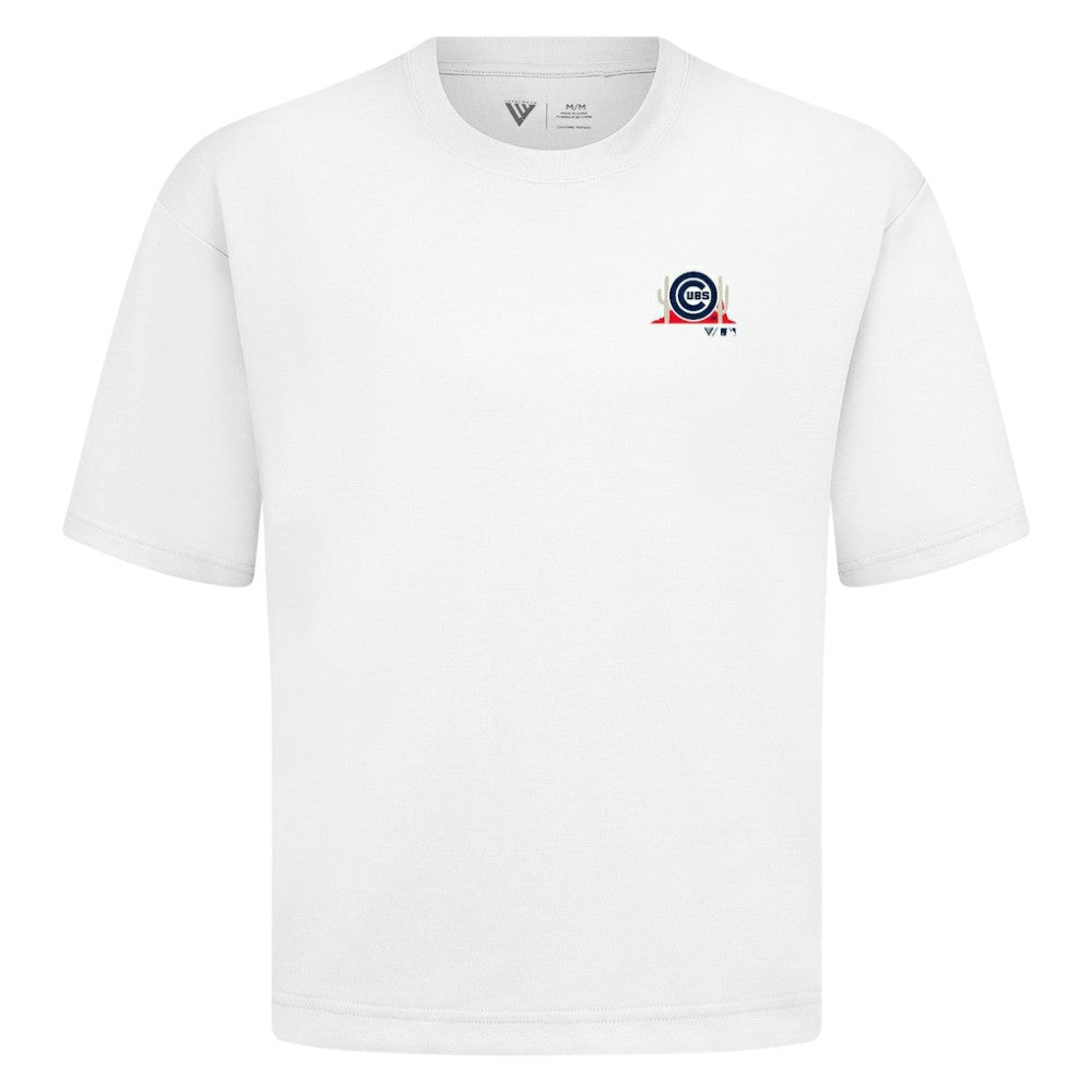 Chicago Cubs Levelwear  Luxe Signature Knit T-Shirt - MLB