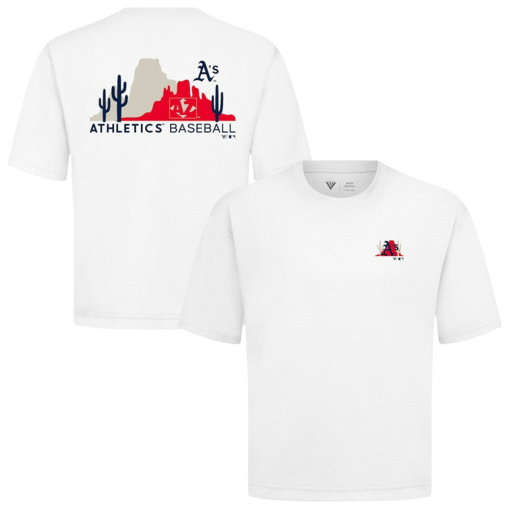 Athletics Levelwear  Luxe Signature Knit T-Shirt - MLB