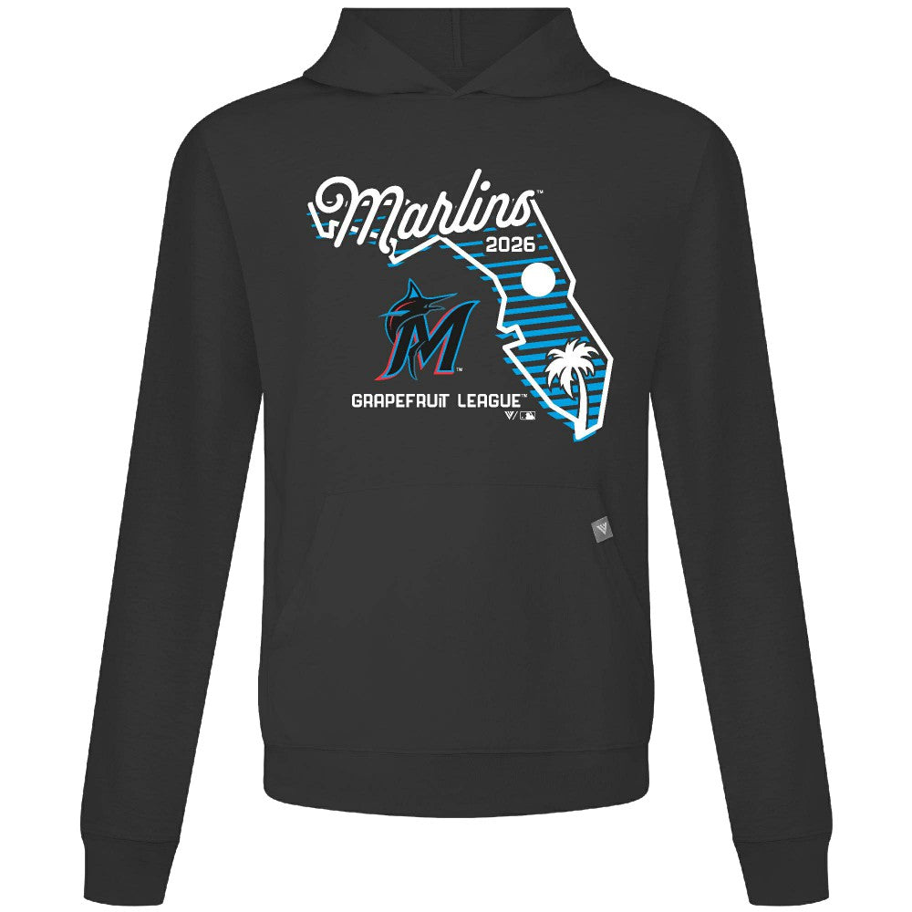 Miami Marlins Levelwear Sunrise Relay Hoodie - MLB