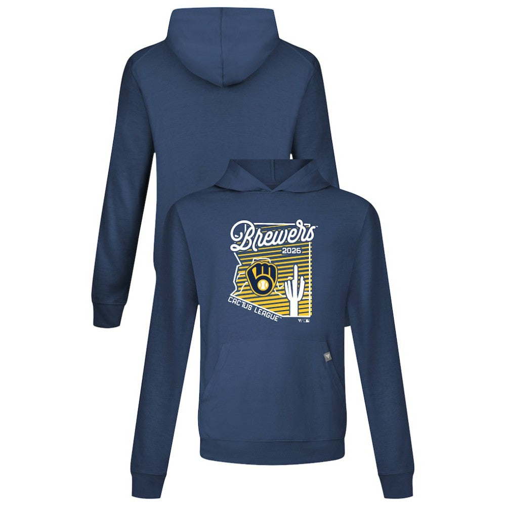 Milwaukee Brewers Levelwear Sunrise Relay Hoodie - MLB