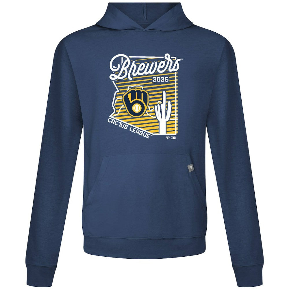 Milwaukee Brewers Levelwear Sunrise Relay Hoodie - MLB
